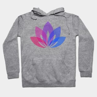 Purple Lotus flower Hoodie